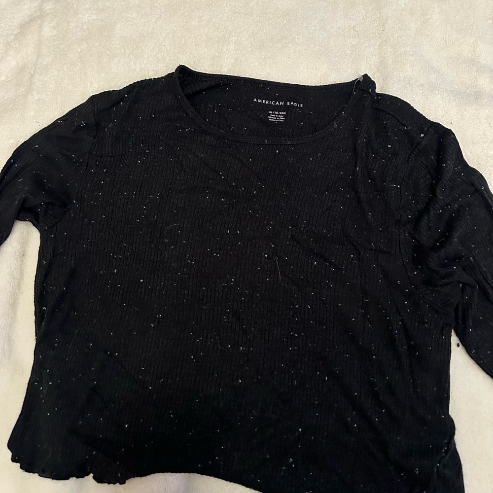 American Eagle Outfitters Black Women's Top